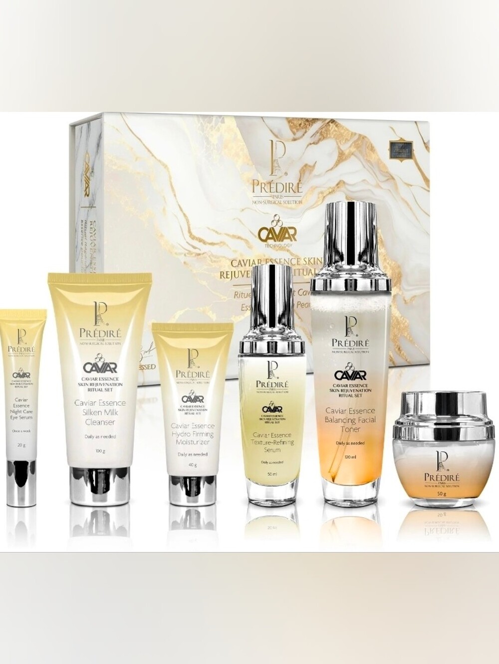 ✨ NEW Prédiré Paris Caviar Essence Skin Rejuvenation Ritual Set ✨